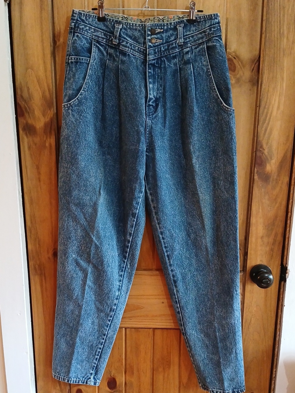 Women's Vintage Brittania Acid Wash Jeans - 14